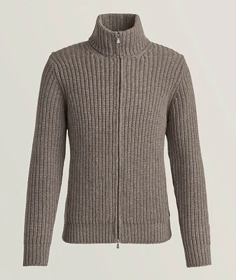Heavy Gauge Full-Zip Sweater