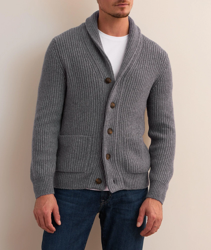Wool-Blend Cardigan