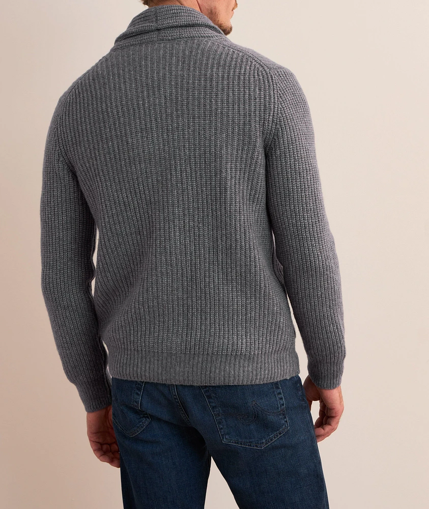 Wool-Blend Cardigan