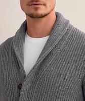 Wool-Blend Cardigan