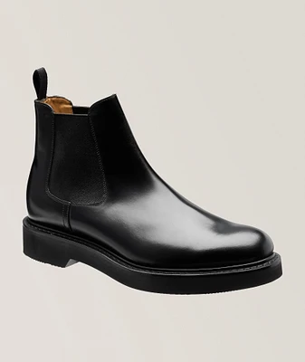 Leicester Polished Leather Chelsea Boots