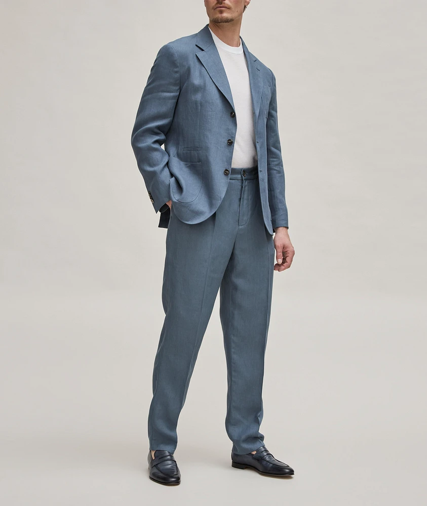 Linen Suit Pants