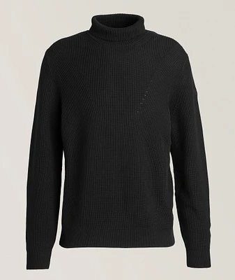 Thick Knit Cotton Turtleneck