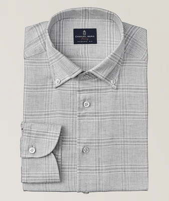 Bellagio Check Flannel Twill Dress Shirt
