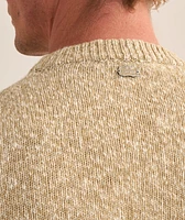Wool-Cashmere Jersey Crewneck Sweater