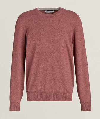 Mini Herringbone Cashmere Sweater