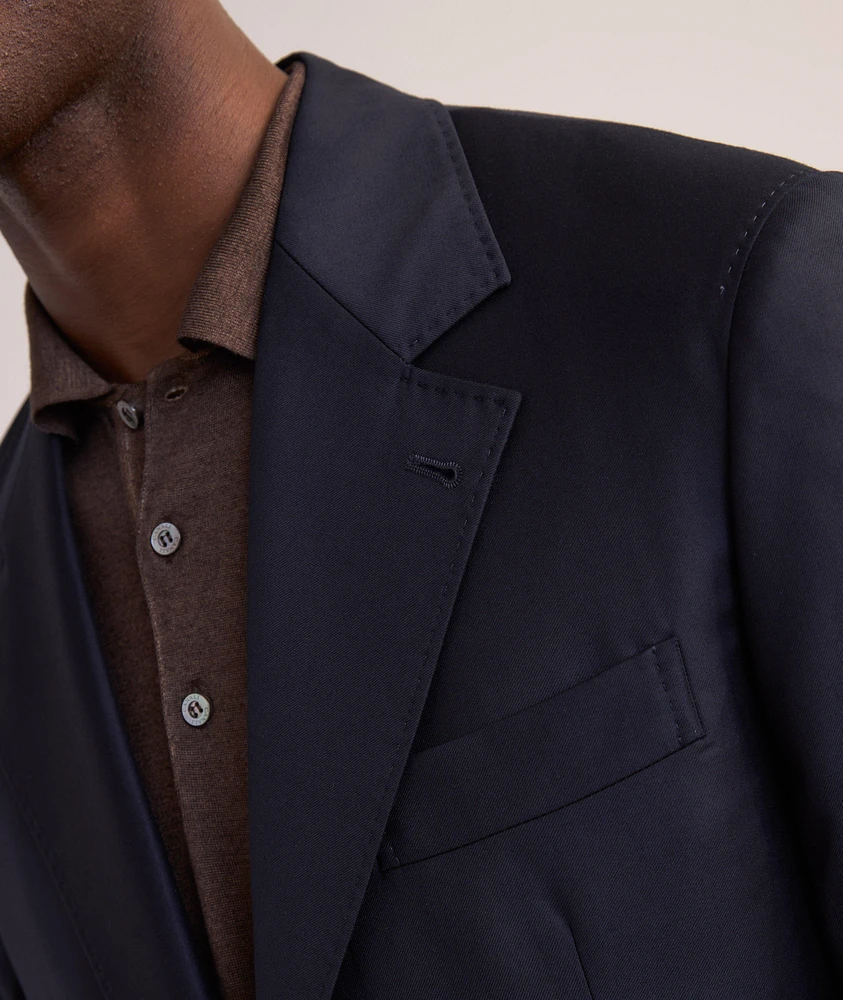 Single-Breasted Virgin Wool Suit