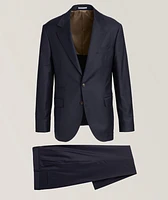 Single-Breasted Virgin Wool Suit