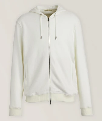 Virgin Wool Hooded Sweater