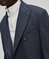 Wool-Blend Double-Breasted Coat