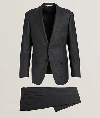 Grid Wool Suit