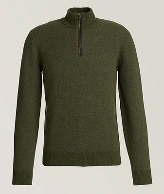 Cashmere Half-Zip Sweater