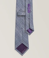 Purple Label Herringbone Silk Tie 