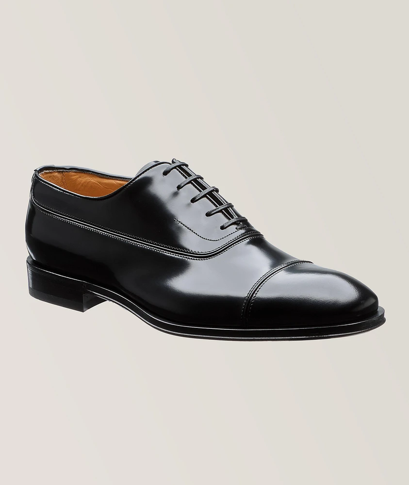 Fermin Polished Leather Oxfords