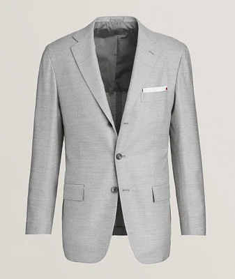 Hopsack Wool-Cashmere Sport Jacket
