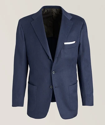 Stretch-Cashmere Blend Sport Jacket