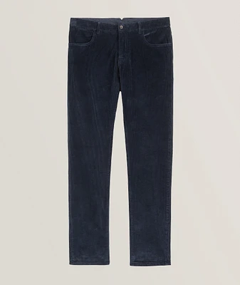 Corduroy Stretch-Cotton Pants