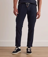 Wool-Blend Pressed-Crease Trousers