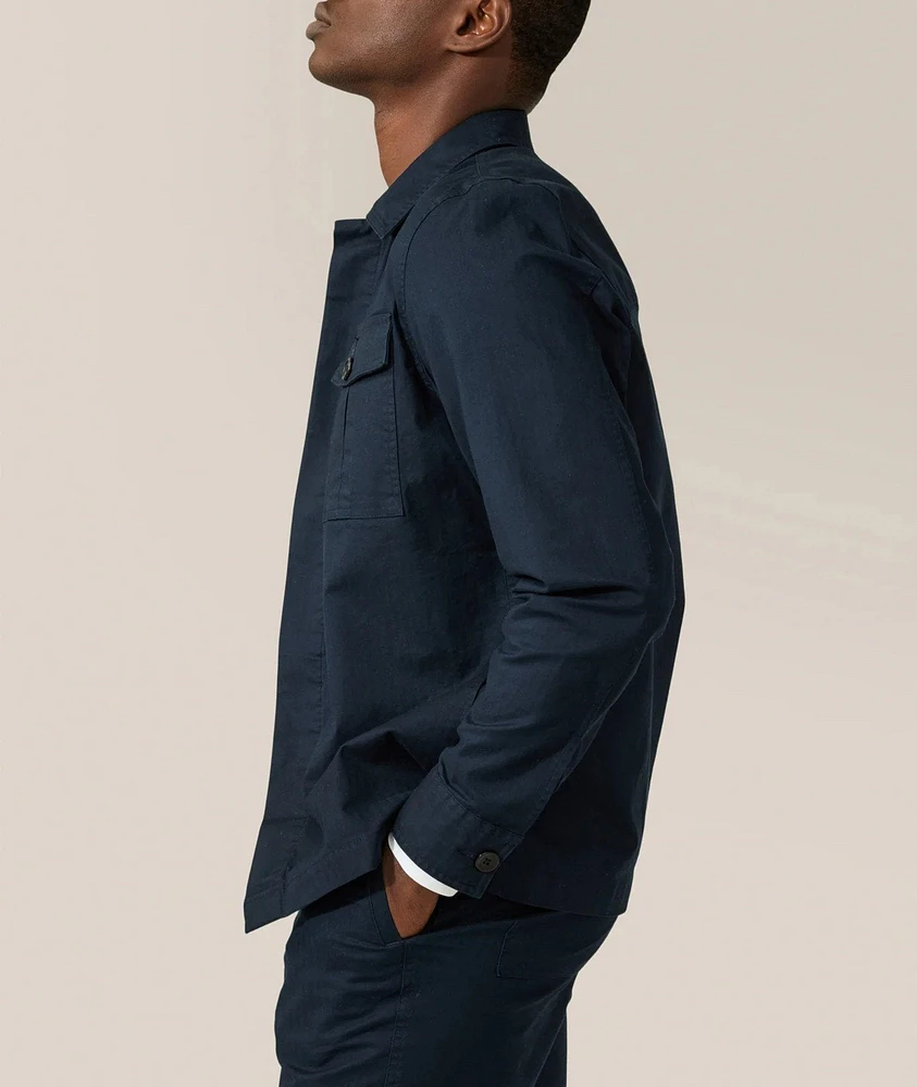 Chore Stretch Twill Overshirt