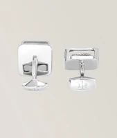 Polished Quadrato Gear Cufflinks