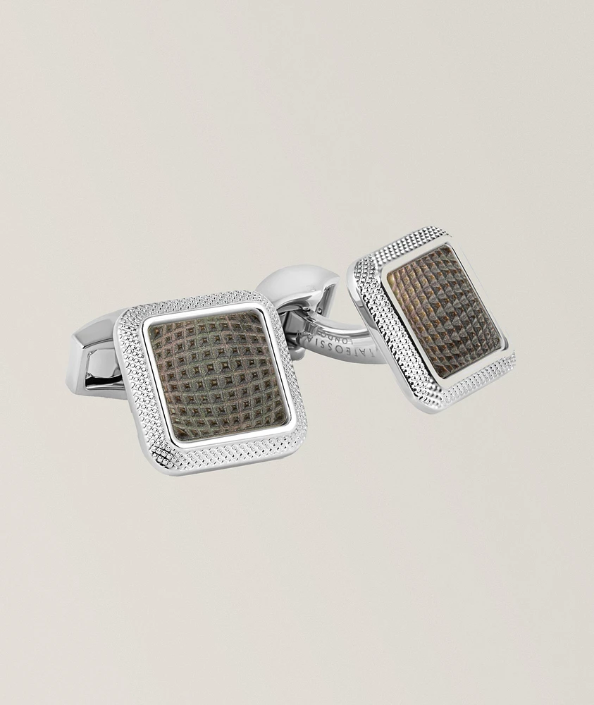 Spazio Square Cufflinks 