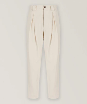 Cotton Gabardine Pants