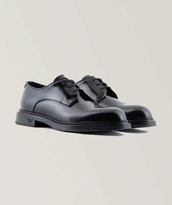 Brushed Leather Derbies