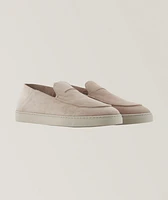 Suede Penny Loafers
