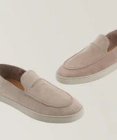 Suede Penny Loafers