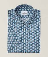 Byron Medallion Stretch Sport Shirt