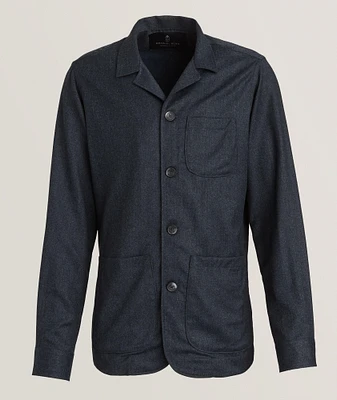 Wool Flannel Overshirt