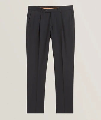 Pleated Wool Pants