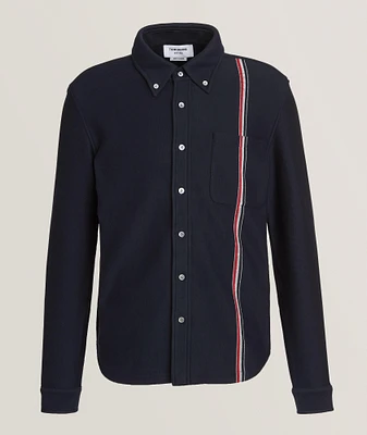 Cotton Double-Face Overshirt