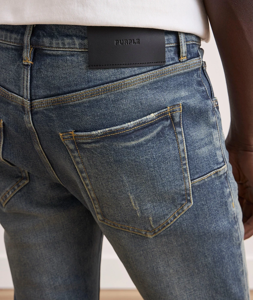 P001 Coated Skinny Jeans