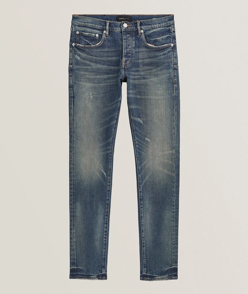 P001 Coated Skinny Jeans