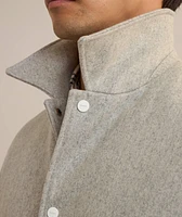 Wool-Blend Bomber Jacket