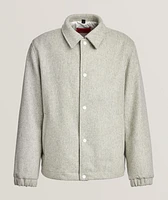 Wool-Blend Bomber Jacket