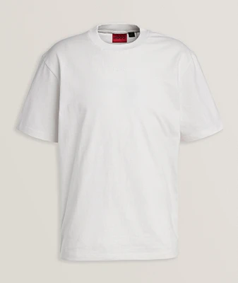 Embossed Logo Crewneck T-Shirt