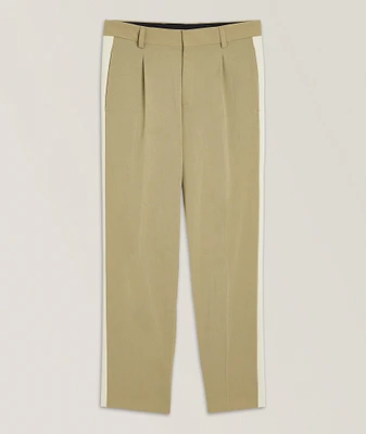 Contrast Side Panel Pants