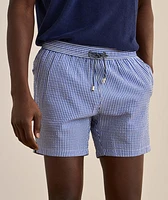 Seersucker Stripe Swim Shorts