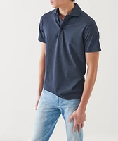 Stretch-Pima Cotton Neat Polo