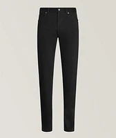 City Stretch-Cotton Gabardine Jeans