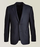 Sartorial Micro-Pattern Wool Suit
