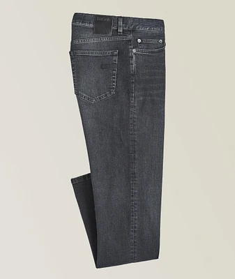 City Stretch-Cotton Five-Pocket Jeans
