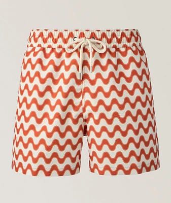 Rio Copacabana Decor Print Swim Shorts
