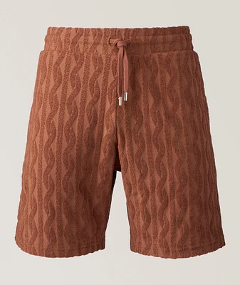 Augusto Terry Jacquard Shorts