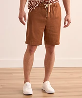 Felipe Twill Linen-Cotton Shorts