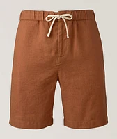 Felipe Twill Linen-Cotton Shorts