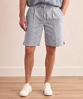 Rui Herringbone Cotton-Linen Blend Shorts