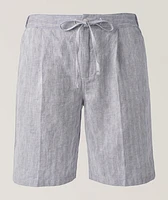 Rui Herringbone Cotton-Linen Blend Shorts